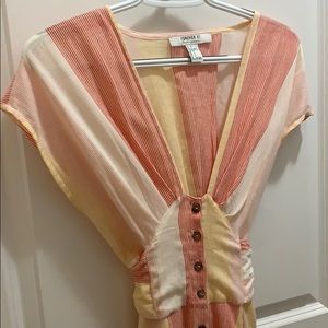 Forever 21 button down maxi dress